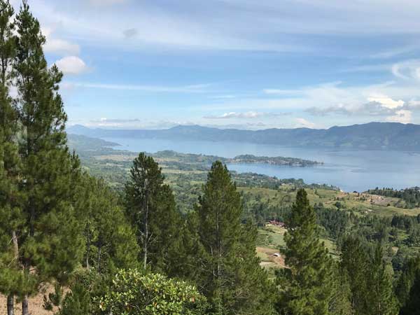 Lake Toba scenery